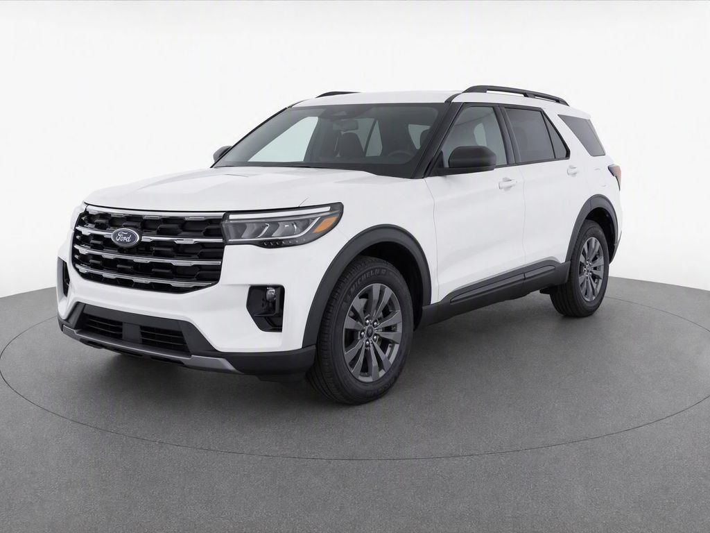 New 2026 Star White Metallic Tri-Coat Ford Active image 2