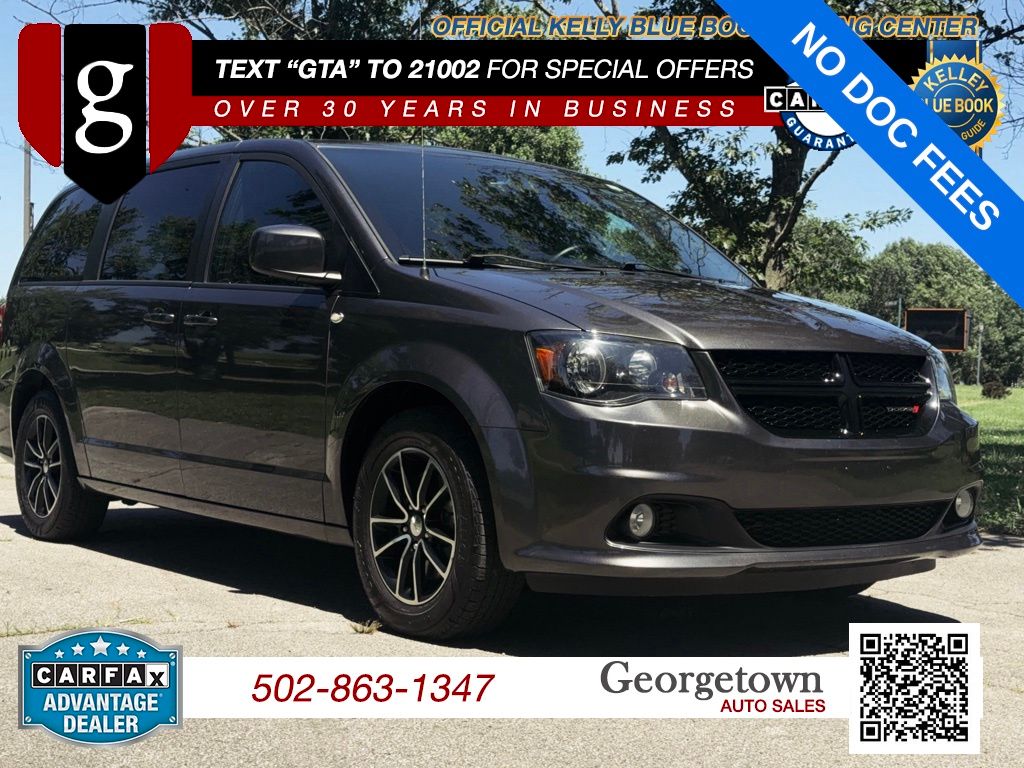 Gray (Granite Crystal Metallic Clearcoat) 2018 Dodge Grand Caravan Minivan Front-Wheel Drive 6-Speed Automatic