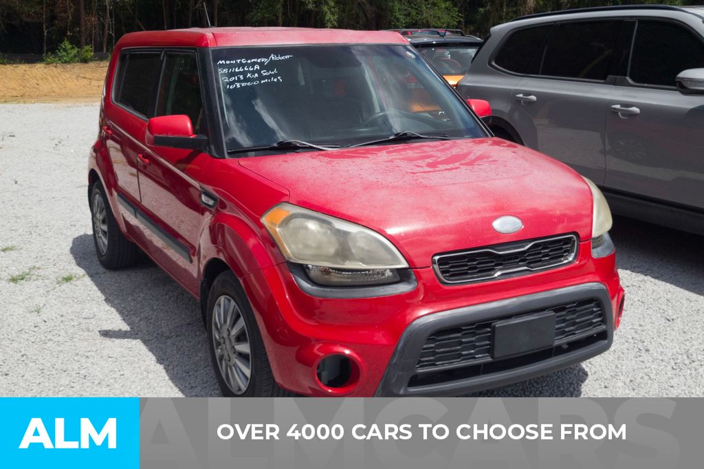 Used 2013 Kia Soul Base with VIN KNDJT2A58D7592519 for sale in Florence, SC