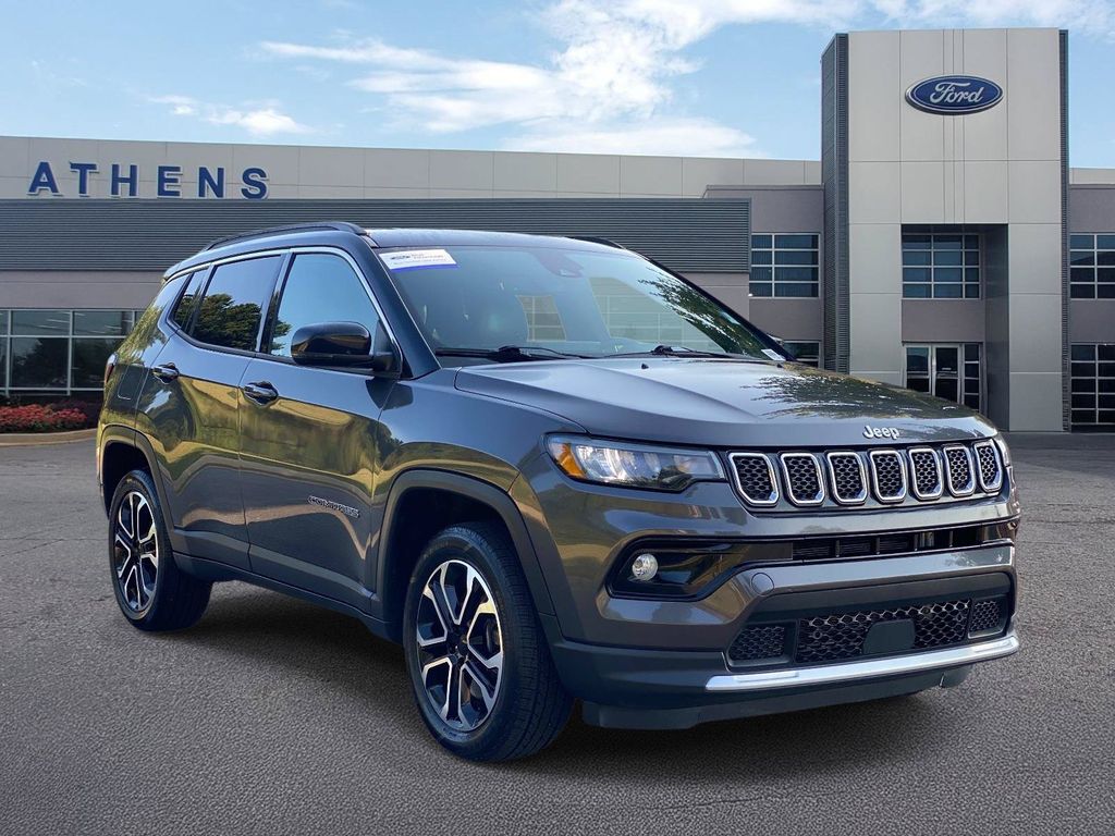 Granite Crystal 2024 Jeep Compass SUV / Crossover Four-Wheel Drive 8-Speed Automatic