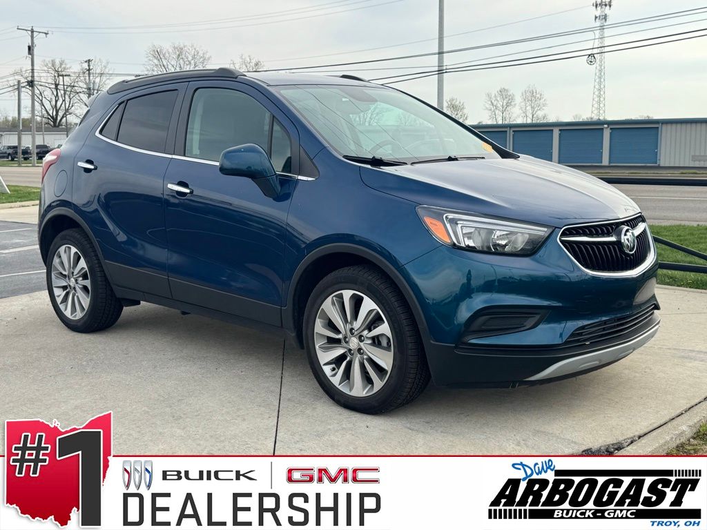 Blue (Deep Azure Metallic) 2020 Buick Encore Preferred FWD SUV / Crossover Front-Wheel Drive 6-Speed Automatic Overdrive