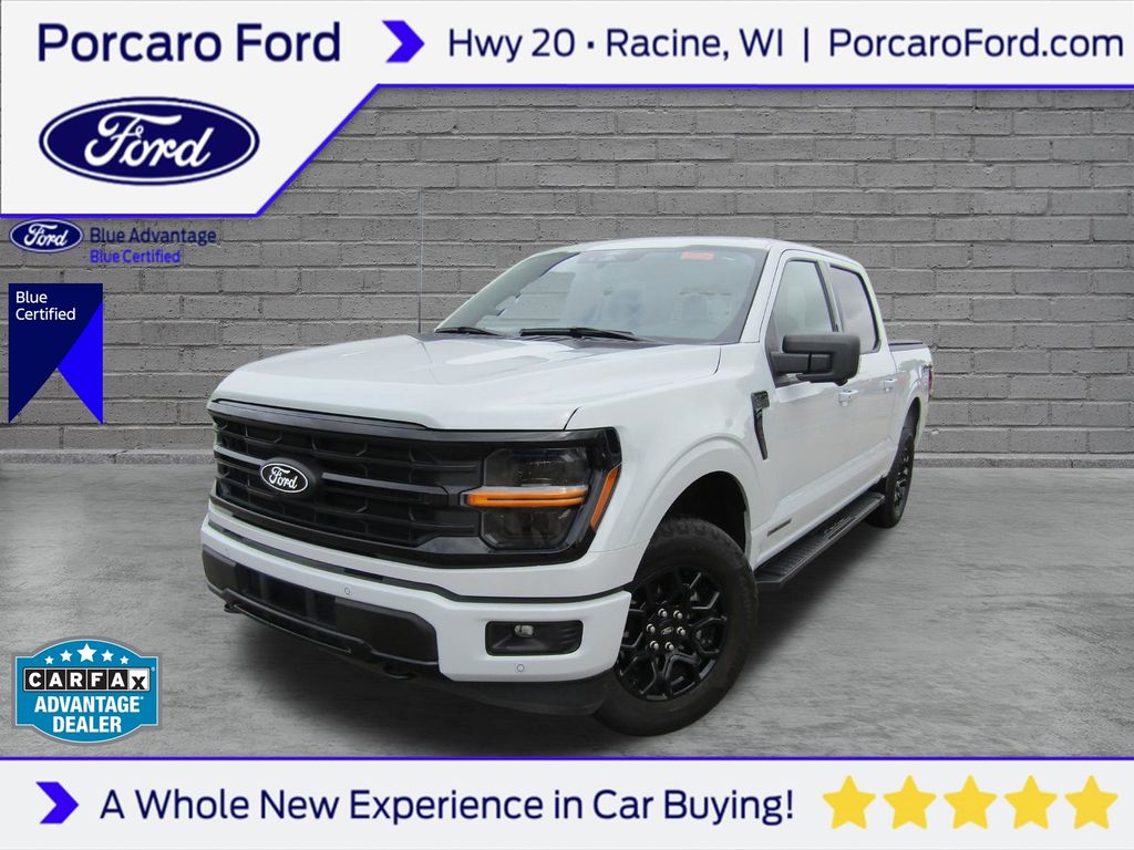 Avalanche Gray 2024 Ford F-150 Pickup Truck Four-Wheel Drive Automatic