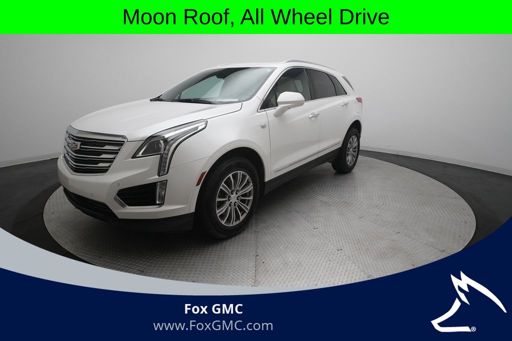 Crystal White Tricoat 2019 Cadillac XT5 SUV / Crossover Four-Wheel Drive 8-Speed Automatic
