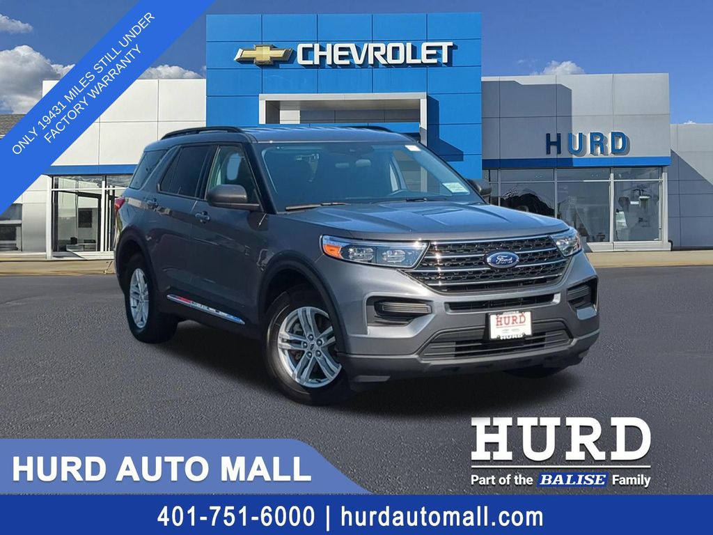 Carbonized Gray Metallic 2024 Ford Explorer SUV / Crossover All-Wheel Drive Automatic
