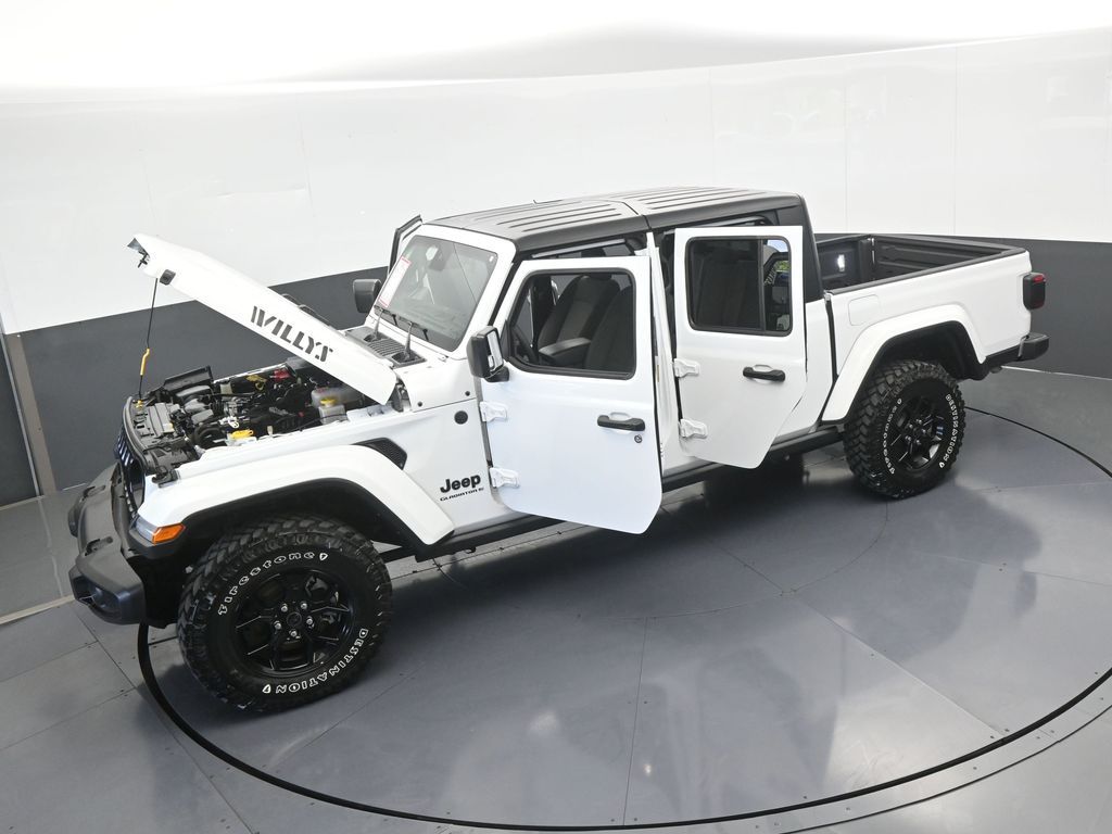 Used 2024 Bright White Clearcoat Jeep Willys image 68