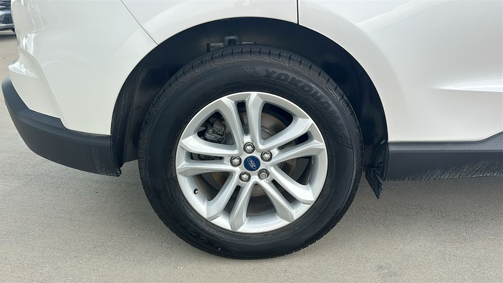 2019 Ford Edge SEL White at DeMontrond Gulf Freeway