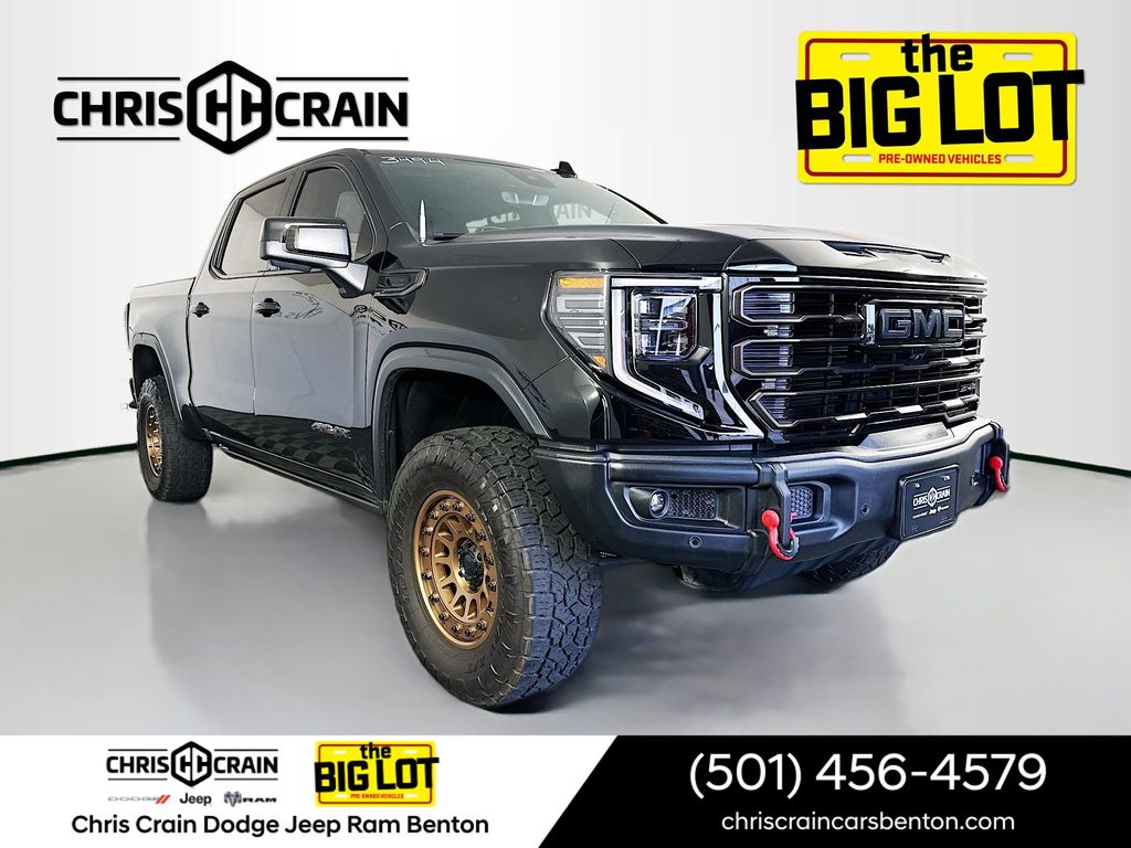 Onyx Black 2024 GMC Sierra 1500 Pickup Truck Four-Wheel Drive Automatic