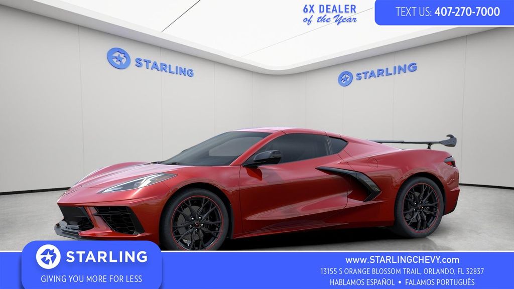 Red Mist Metallic Tintcoat 2026 Chevrolet Corvette Stingray 1LT Coupe RWD Coupe Rear-Wheel Drive 8-Speed Dual Clutch