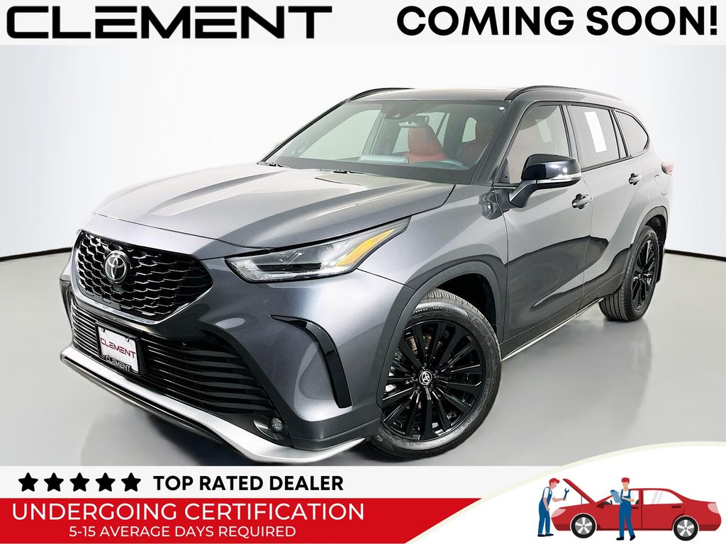 Magnetic Gray Metallic 2025 Toyota Highlander Limited AWD SUV / Crossover All-Wheel Drive 8-Speed Automatic