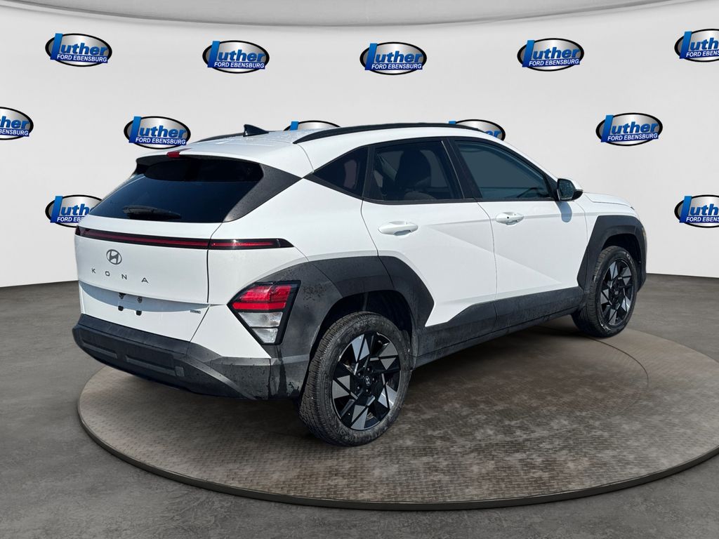 2025 Hyundai Kona SEL White at Luther Ford