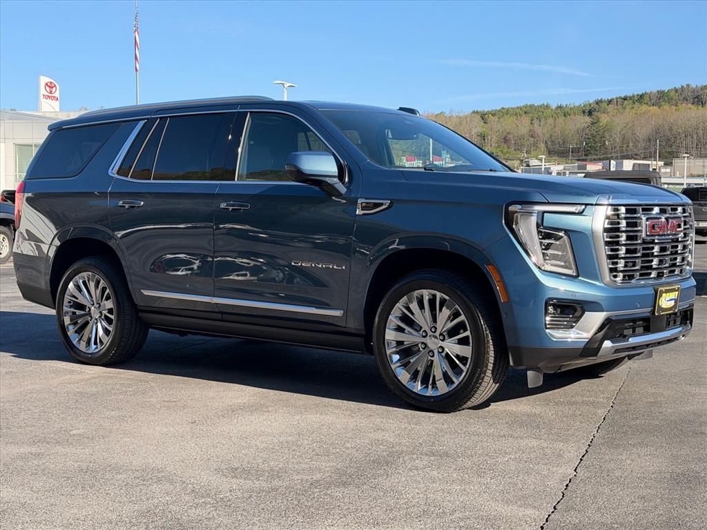 Downpour Metallic 2025 GMC Yukon Denali 4WD SUV / Crossover Four-Wheel Drive
