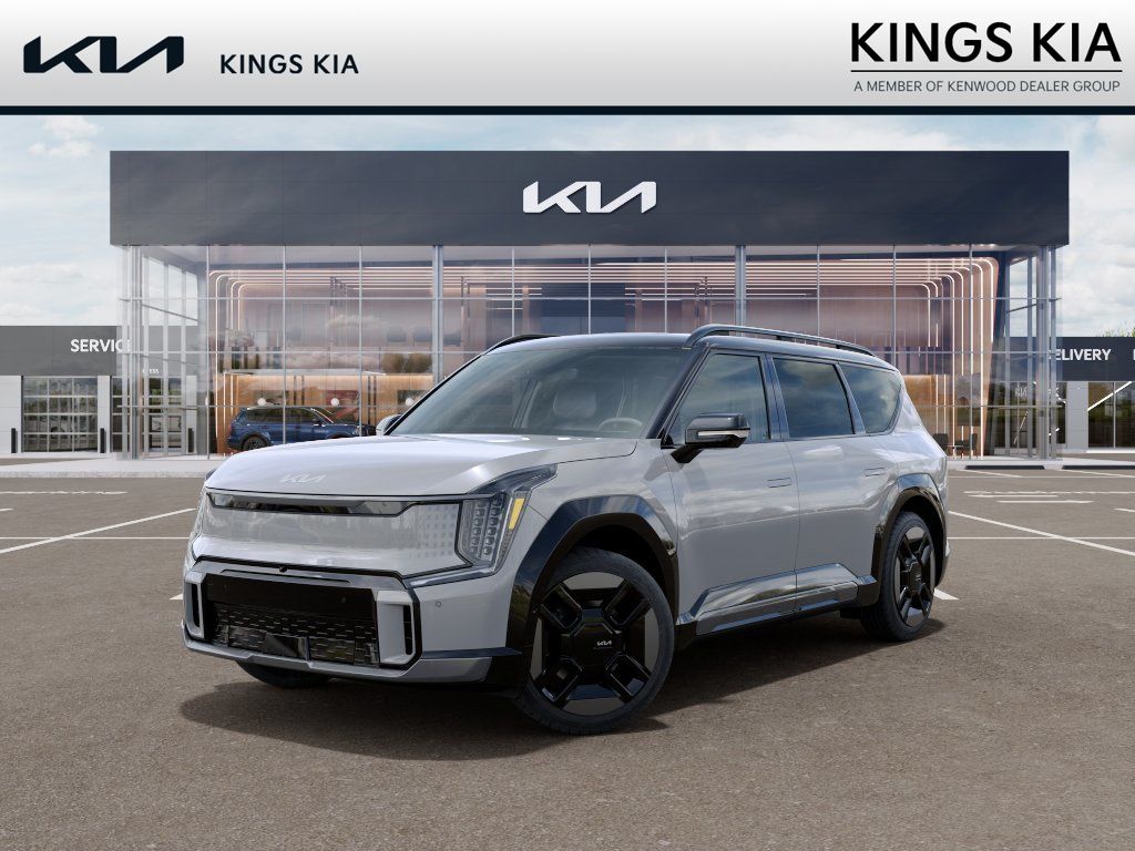 Wolf Gray/Ebony Black Roof 2026 Kia EV9 SUV / Crossover All-Wheel Drive 1-Speed Automatic