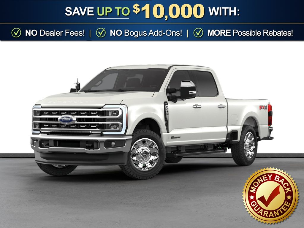 Star White Metallic Tri-Coat 2026 Ford F-250 Super Duty Pickup Truck Four-Wheel Drive Automatic
