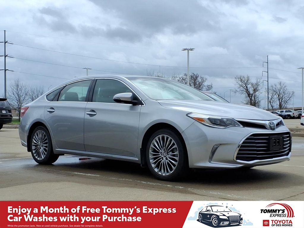 Celestial Silver Metallic 2018 Toyota Avalon Limited Sedan Front-Wheel Drive 6-Speed Automatic