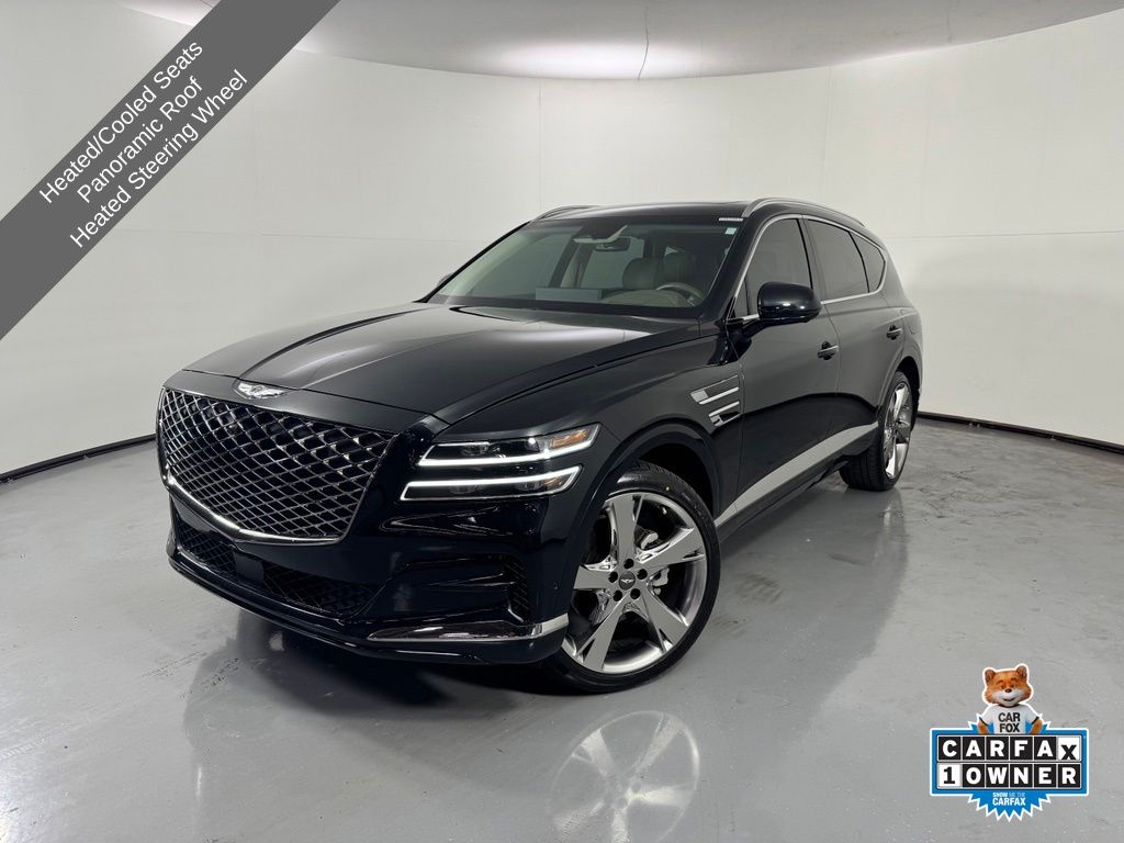 Vik Black 2021 Genesis GV80 SUV / Crossover All-Wheel Drive 8-Speed Automatic