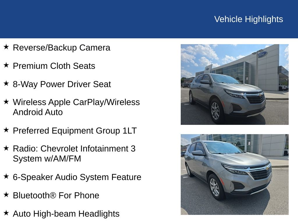 Used 2023 Chevrolet Equinox AWD LT (HMU5017B) for sale in Savannah