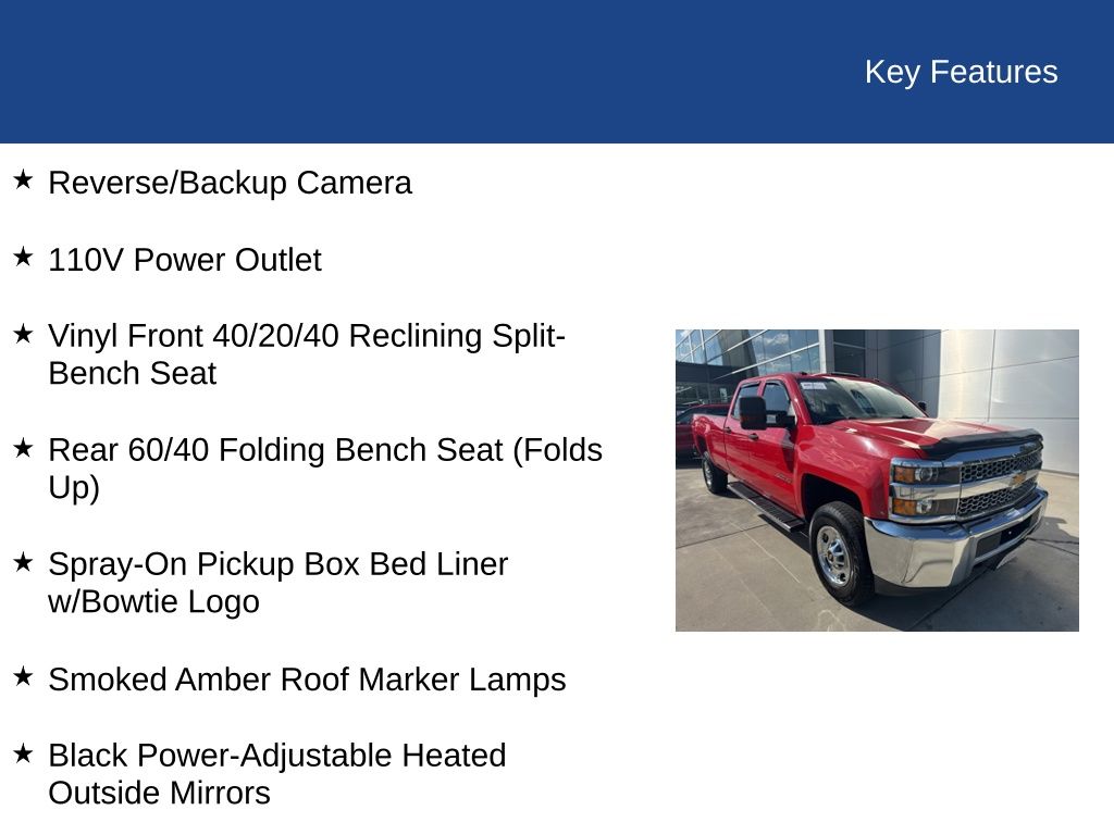 2019 Chevrolet Silverado 2500HD WT