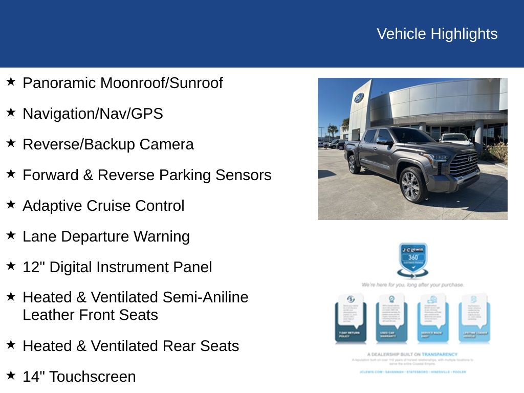 2024 Toyota Tundra Capstone HV