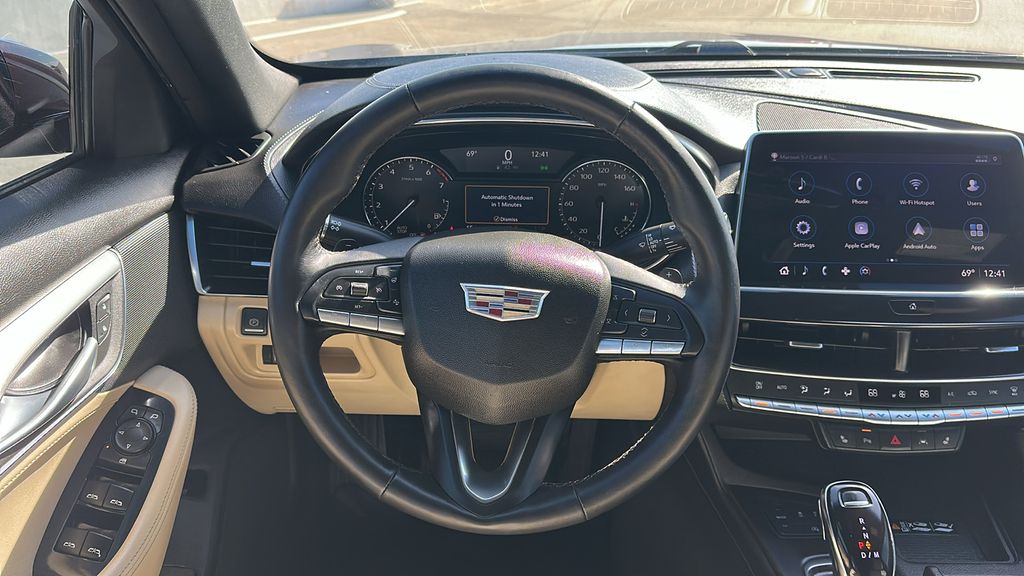 2022 Cadillac CT5 Luxury Red at AutoSavvy Houston Southwest