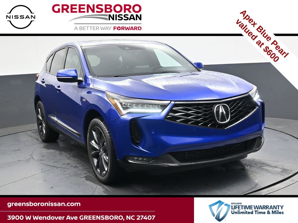Apex Blue Pearl 2025 Acura RDX SH-AWD with A-Spec Package SUV / Crossover All-Wheel Drive Automatic