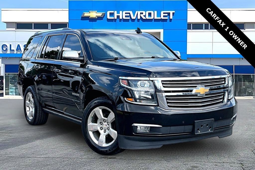 Black 2016 Chevrolet Tahoe LTZ 4WD SUV / Crossover Four-Wheel Drive 6-Speed Automatic Overdrive