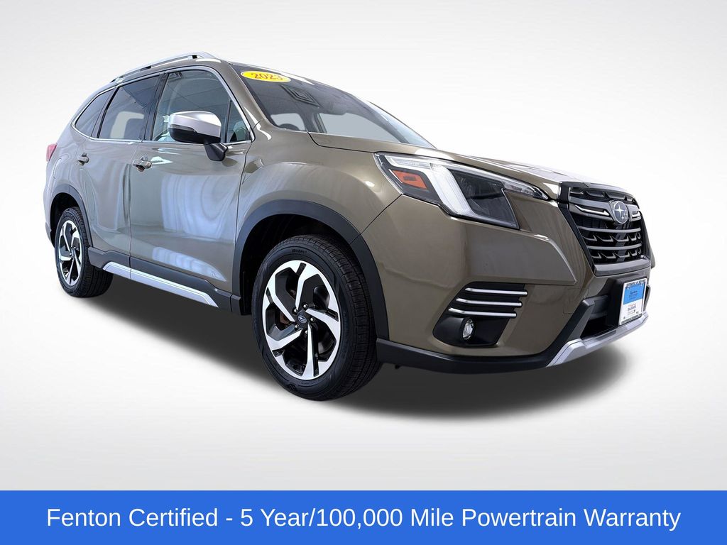 Autumn Green Metallic 2023 Subaru Forester SUV / Crossover All-Wheel Drive Continuously Variable Transmission
