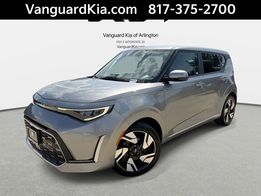 Steel Gray 2025 Kia Soul SUV / Crossover Front-Wheel Drive Continuously Variable Transmission