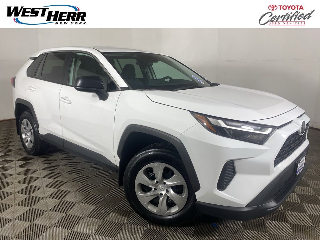 Ice Cap 2023 Toyota RAV4 LE AWD SUV / Crossover All-Wheel Drive 8-Speed Automatic