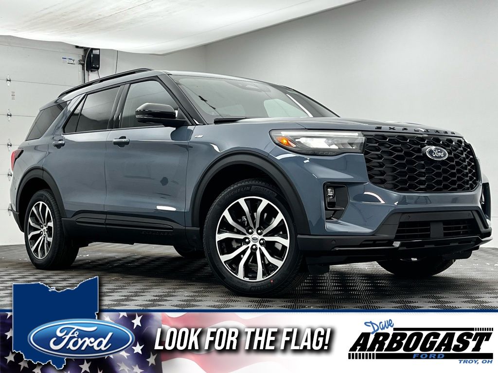 Vapor Blue Metallic 2026 Ford Explorer SUV / Crossover All-Wheel Drive Automatic