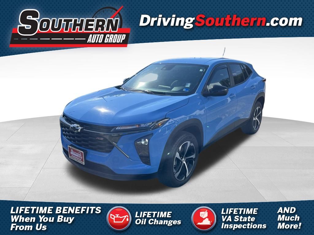 Fountain Blue 2024 Chevrolet Trax SUV / Crossover Front-Wheel Drive 6-Speed Automatic