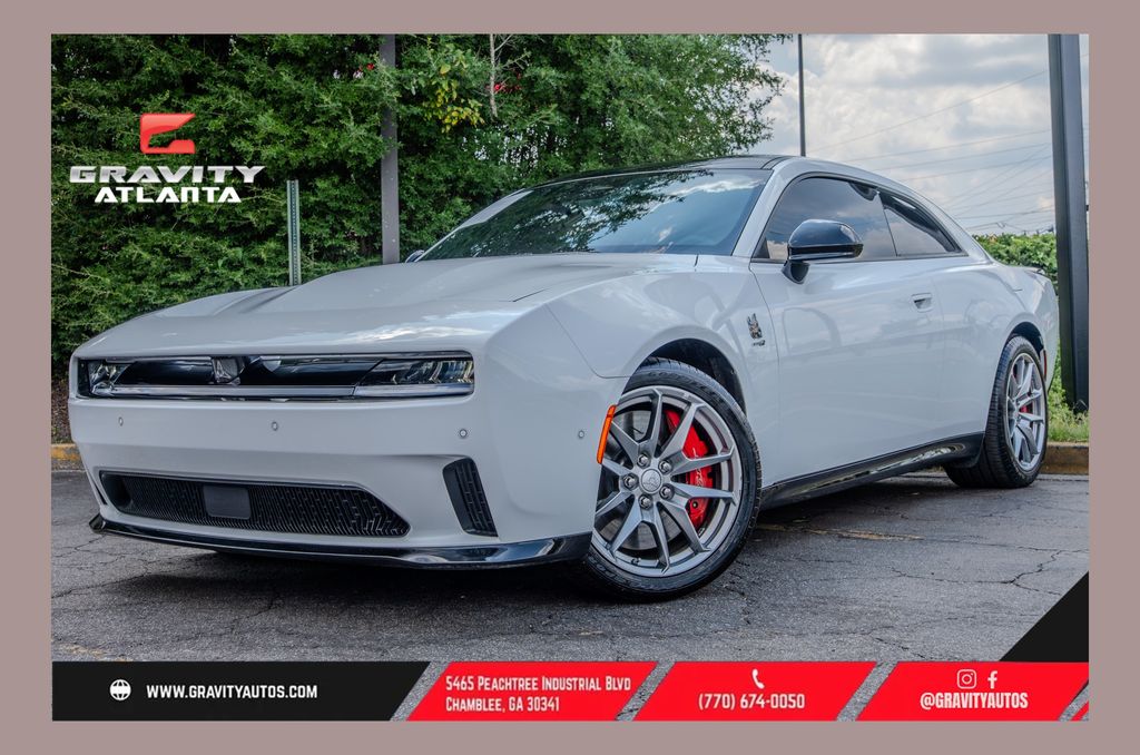 White Knuckle 2025 Dodge Charger Daytona Coupe All-Wheel Drive 1-Speed Automatic