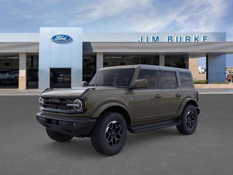 Gray 2025 Ford Bronco Outer Banks 4-Door 4WD SUV / Crossover Four-Wheel Drive Automatic