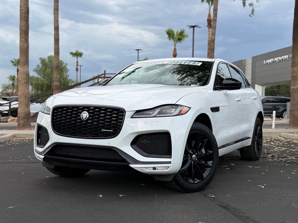 Fuji White 2024 Jaguar F-PACE SUV / Crossover All-Wheel Drive 8-Speed Automatic