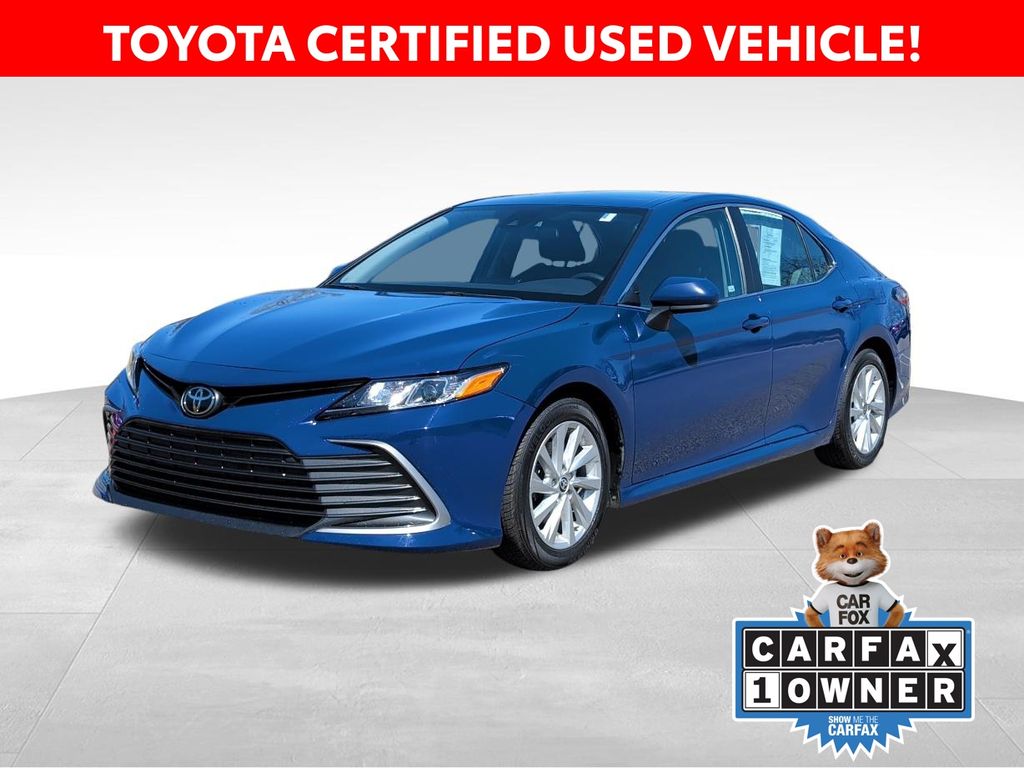 Reservoir Blue 2023 Toyota Camry LE FWD Sedan Front-Wheel Drive 8-Speed Automatic