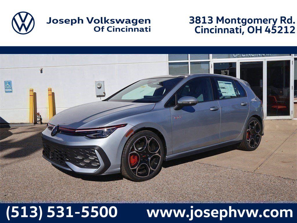 Alpine Silver 2026 Volkswagen Golf GTI Autobahn FWD Hatchback Front-Wheel Drive 7-Speed Dual Clutch