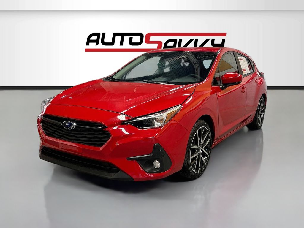 Used 2025 Pure Red Subaru Sport image 3