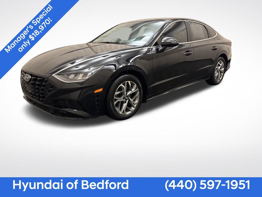 Onyx Black 2023 Hyundai Sonata SEL FWD Sedan Front-Wheel Drive 8-Speed Automatic