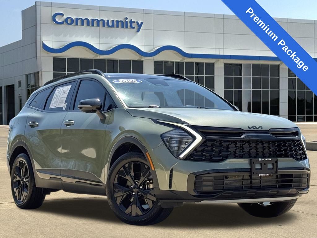 2025 Kia Sportage X-Line Green at Joe Myers Mazda Kia