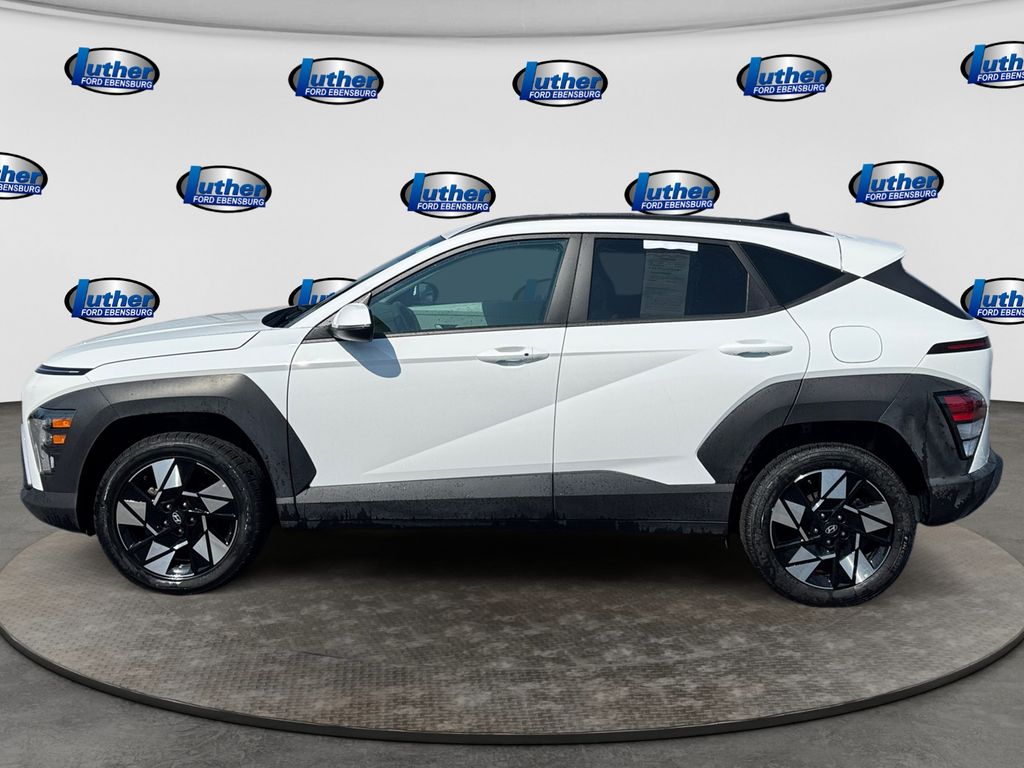 2025 Hyundai Kona SEL White at Luther Ford