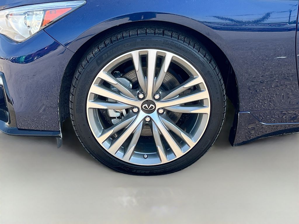 2024 INFINITI Q50 SENSORY Blue at AutoSavvy Houston Southwest