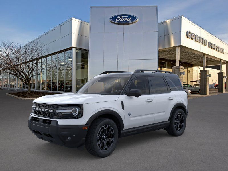 Oxford White 2025 Ford Bronco Sport SUV / Crossover All-Wheel Drive 8-Speed Automatic