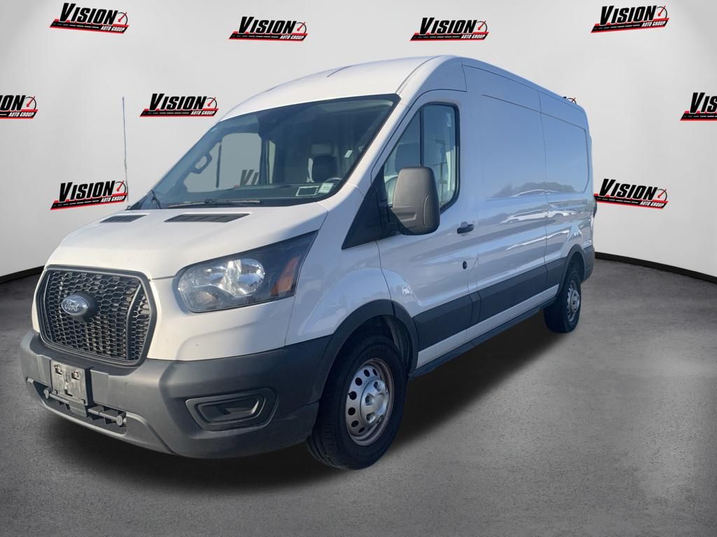 Oxford White 2025 Ford Transit Cargo Van All-Wheel Drive 