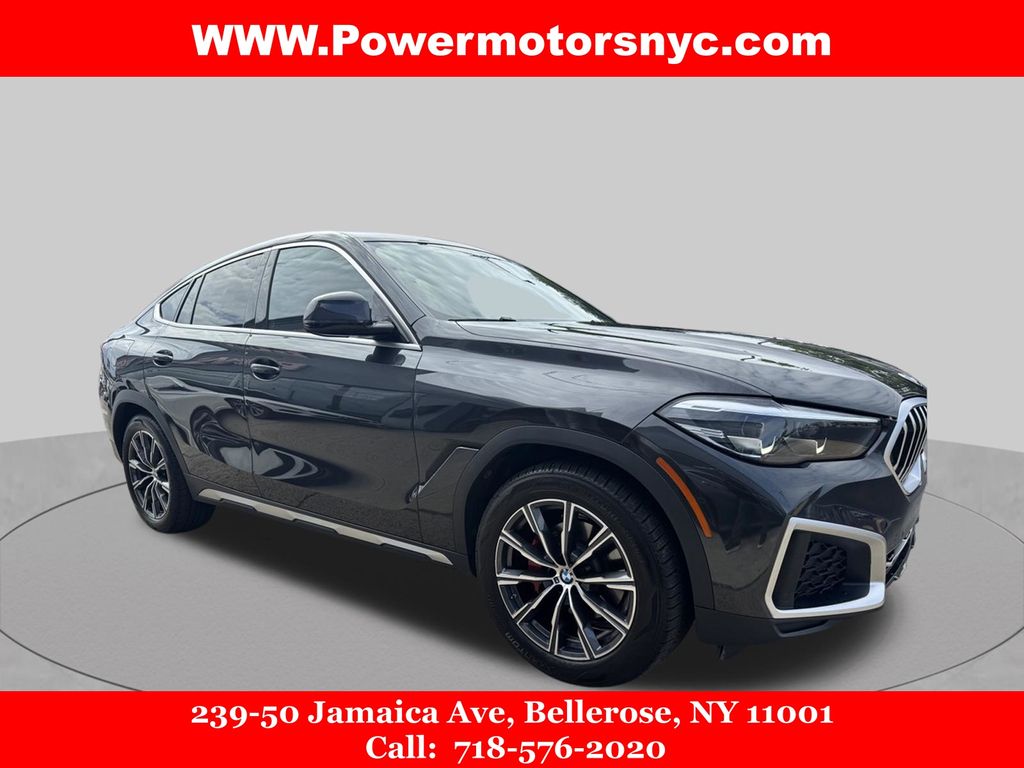 Gray (Dark Graphite Metallic) 2022 BMW X6 SUV / Crossover All-Wheel Drive 8-Speed Automatic