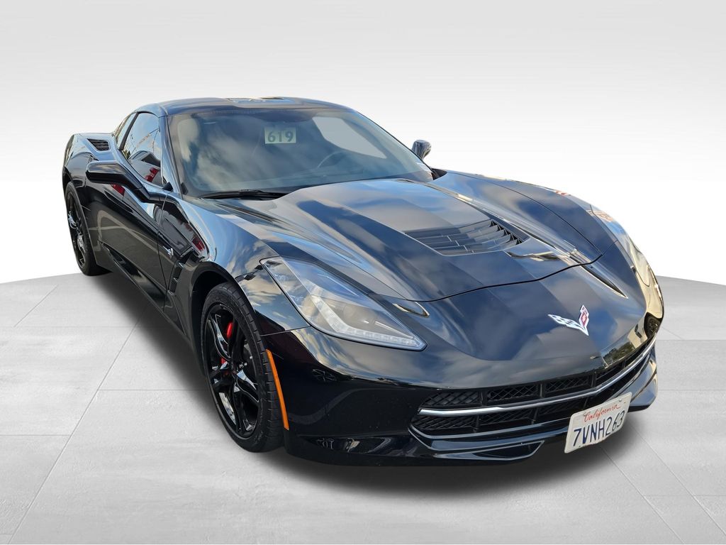 Black 2016 Chevrolet Corvette Coupe Rear-Wheel Drive 8-Speed Automatic