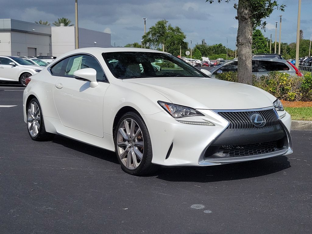 used 2015 Lexus RC car, priced at $20,998