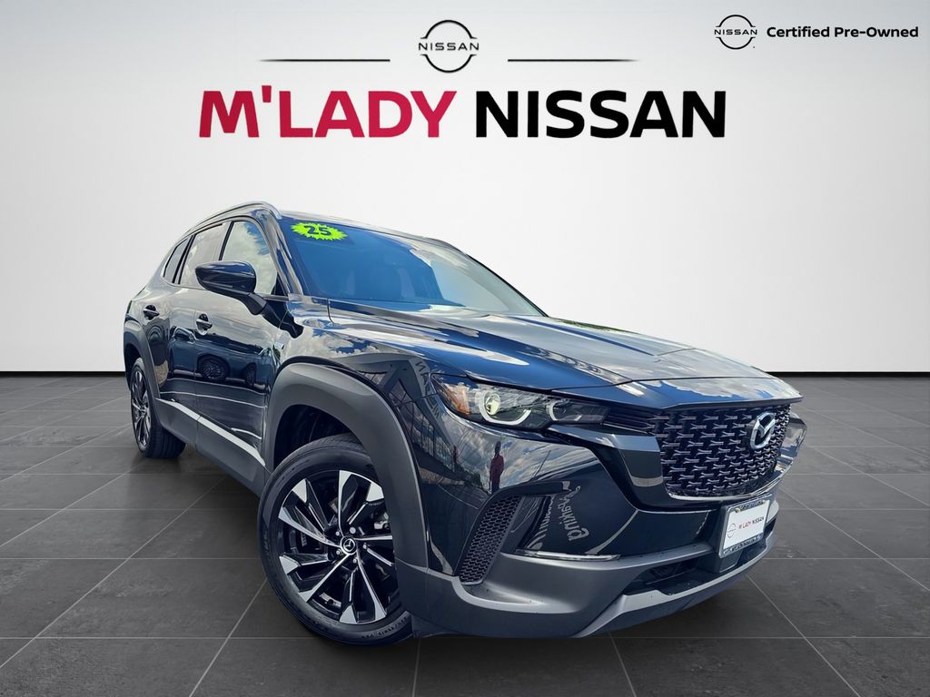 Jet Black 2025 Mazda CX-50 SUV / Crossover All-Wheel Drive Continuously Variable Transmission