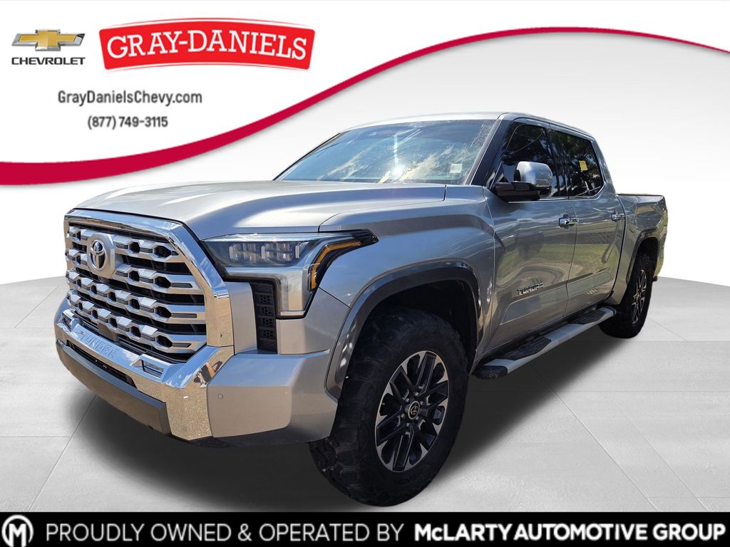 Celestial Silver Metallic 2023 Toyota Tundra Pickup Truck Four-Wheel Drive Automatic
