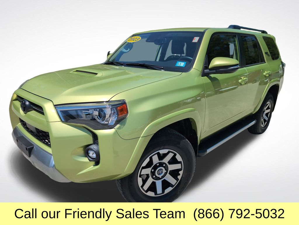 Green (Lime Rush) 2023 Toyota 4Runner TRD Off-Road Premium 4WD SUV / Crossover Four-Wheel Drive 5-Speed Automatic