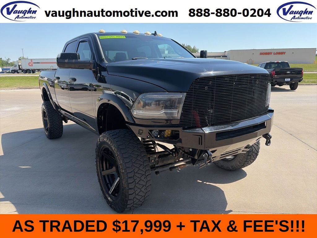 Black Clearcoat 2014 RAM 2500 Pickup Truck Four-Wheel Drive 6-Speed Automatic