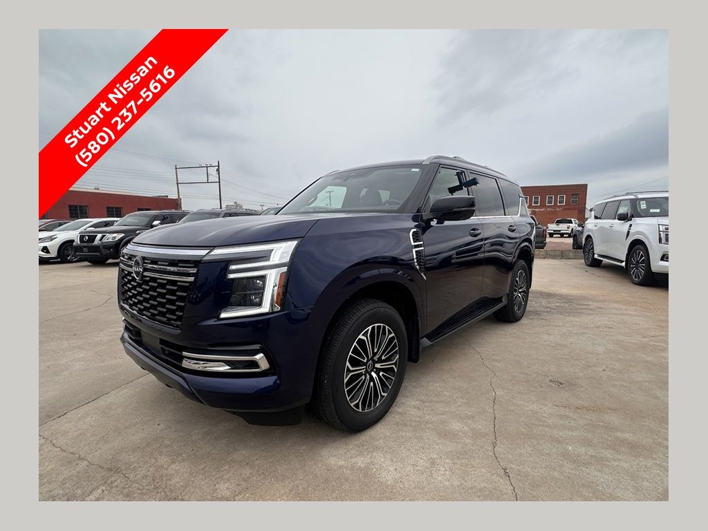 Deep Ocean Blue Pearl 2025 Nissan Armada SUV / Crossover Four-Wheel Drive 9-Speed Automatic